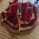Laddugopal poshak velvet fabric (pack of 6)