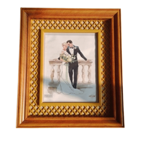 Designer photo frame with brown colour (8x10) inch
