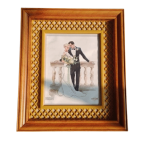 Designer photo frame with brown colour (8x10) inch