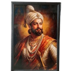 Chhatrapati Shivaji Maharaj Decorative Photo Frame Maratha King Art 2x3