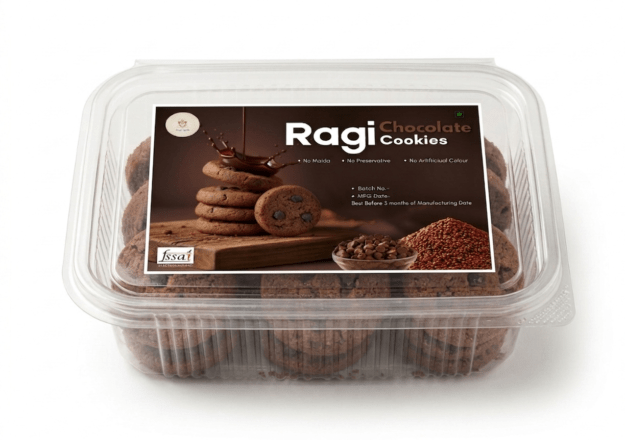 Ragi Chocolate Cookies