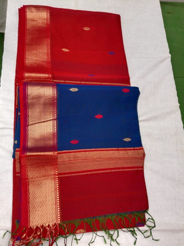 Maheshwari silk cotton saree