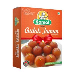Karnal Brand Gulab Jamun Instant Mix (400g) With Jar