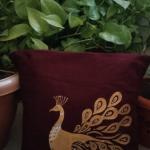 Hand painted cushion covers