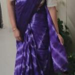Tei dye saree