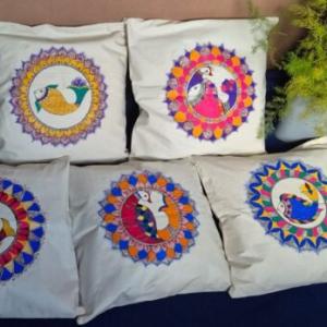 Hand painted cushion cover (pack of 5)