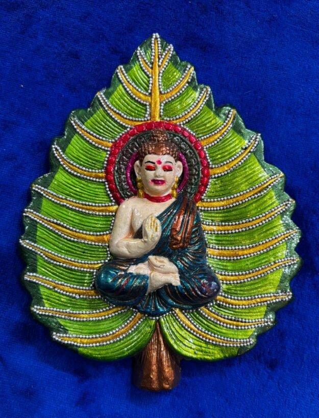 Lord Buddha Terracotta Statue (10x20) in