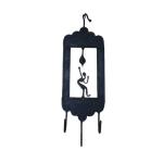 Tribal Art | Handcrafted Iron Wall Hanging Decorative Key Holder (size 4×10)