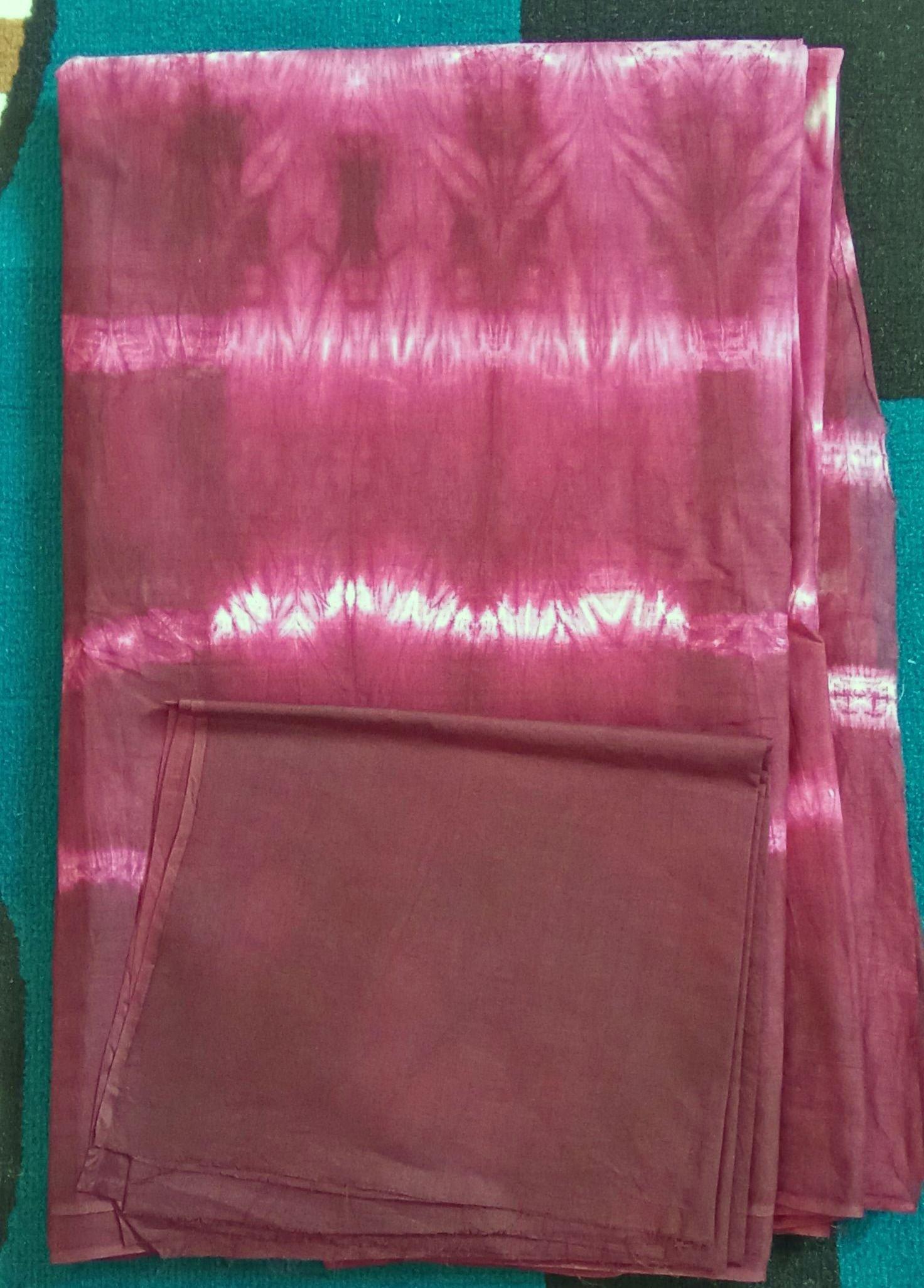 Tei dye saree