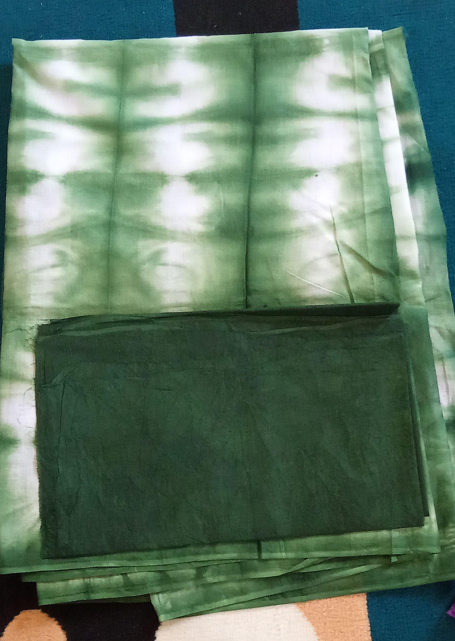 Tei dye saree