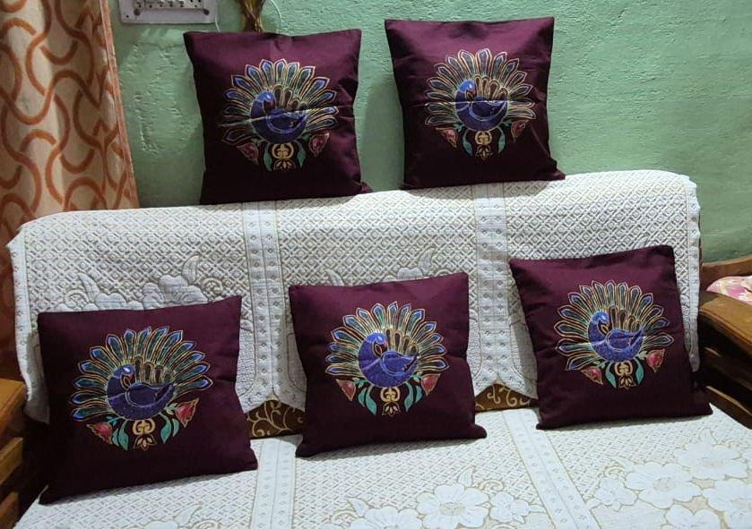 Hand painted cushion cover (pack of 5)