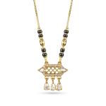 Mangalsutra (1 gram gold plated jewellery)