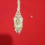 Maang Tikka (1 gram gold plated jewellery)
