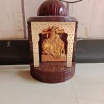 Awesome Craft Radha Krishana Murti with temple For Home Living Room Gifts for Family and Corporate Gifts Decorative Showpiece(12x5)in