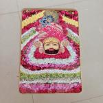Khatu shyam ji photo frame with crystal art 🌹hare ka sahara baba shyam hamara 🌹(14x12)